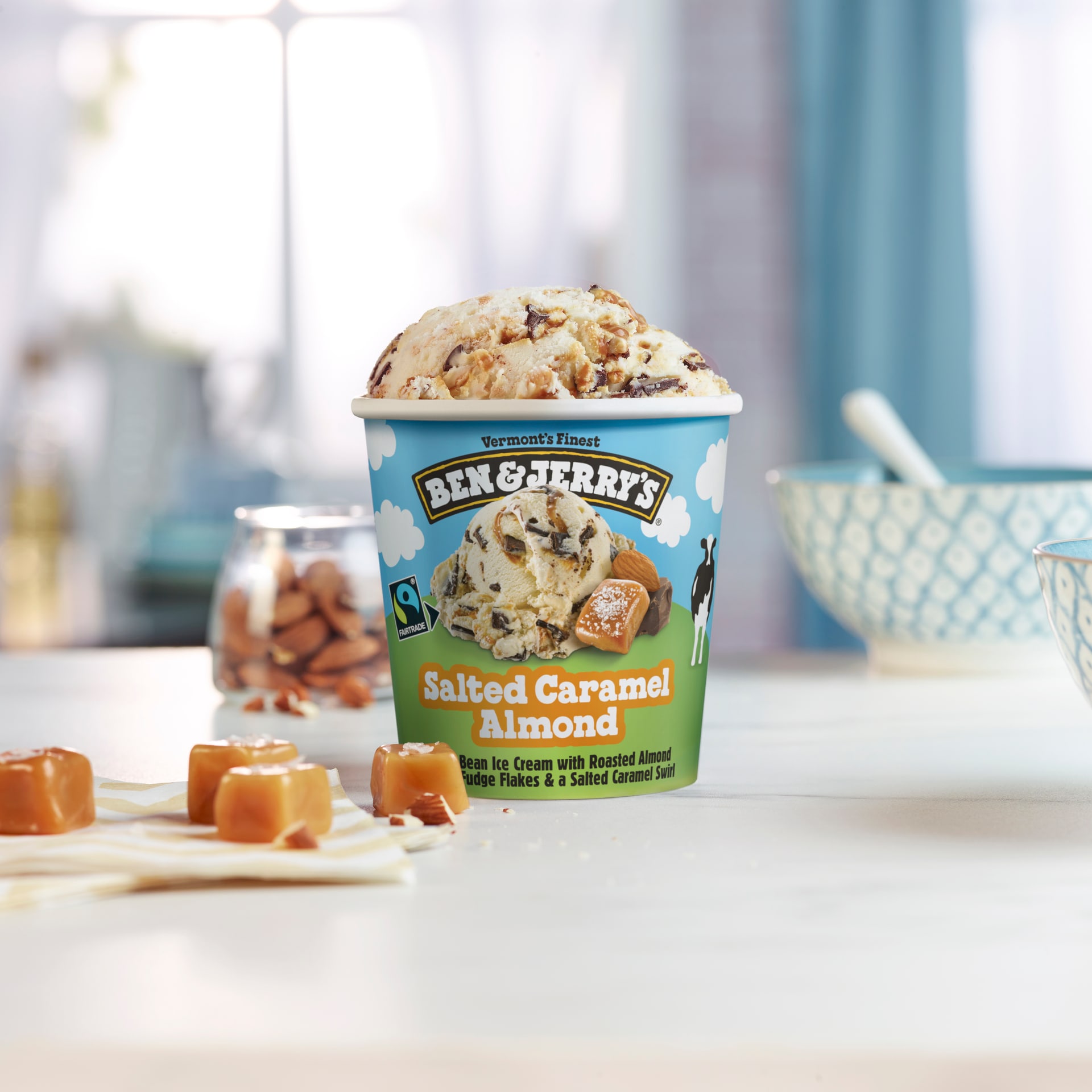 Salted Caramel Almond Ice Cream | Ben & Jerry's